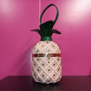 Pineapple Shaped Handbag with Studs
